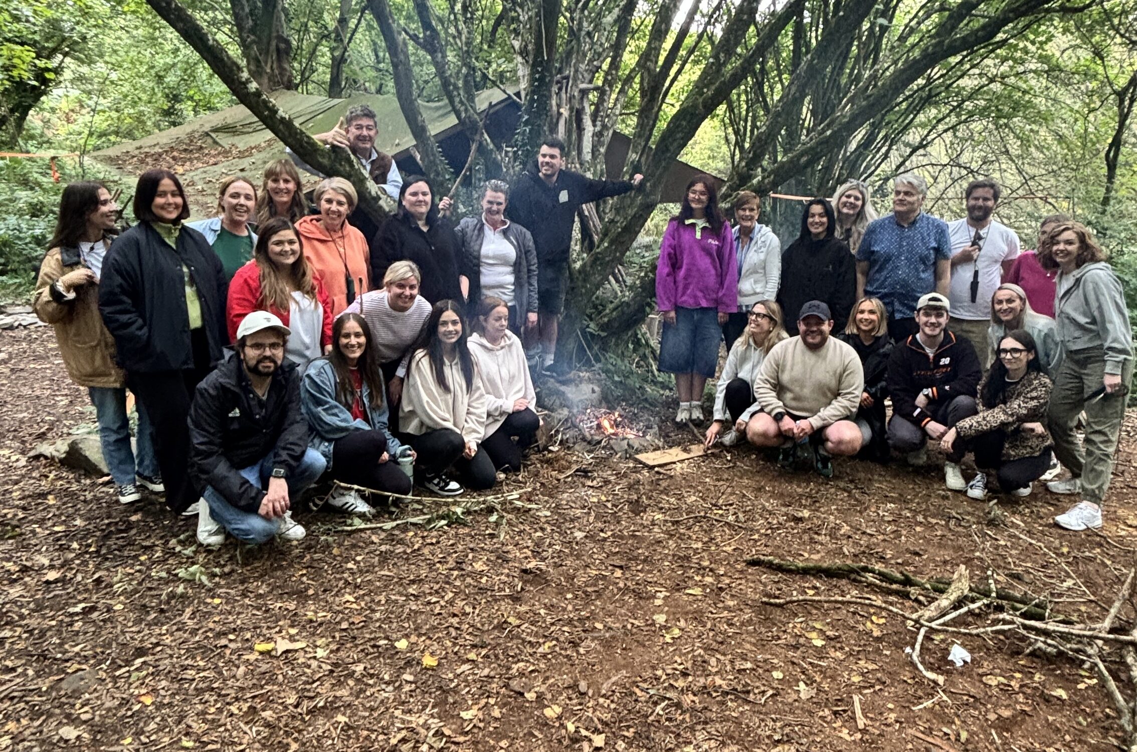 Team Morrows at our annual away day at Finnebrogue Woods